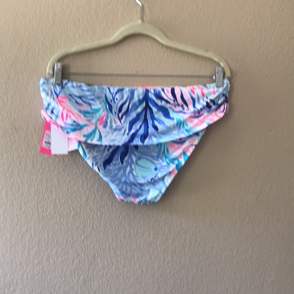 Lilly Pulitzer Lagoon sarong hipster bikini - Picture 2 of 8